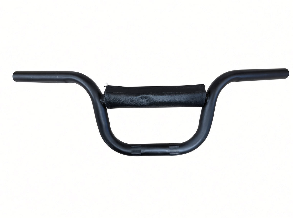 Front view of the Hiboy DK1 handlebars showing the 6-inch rise