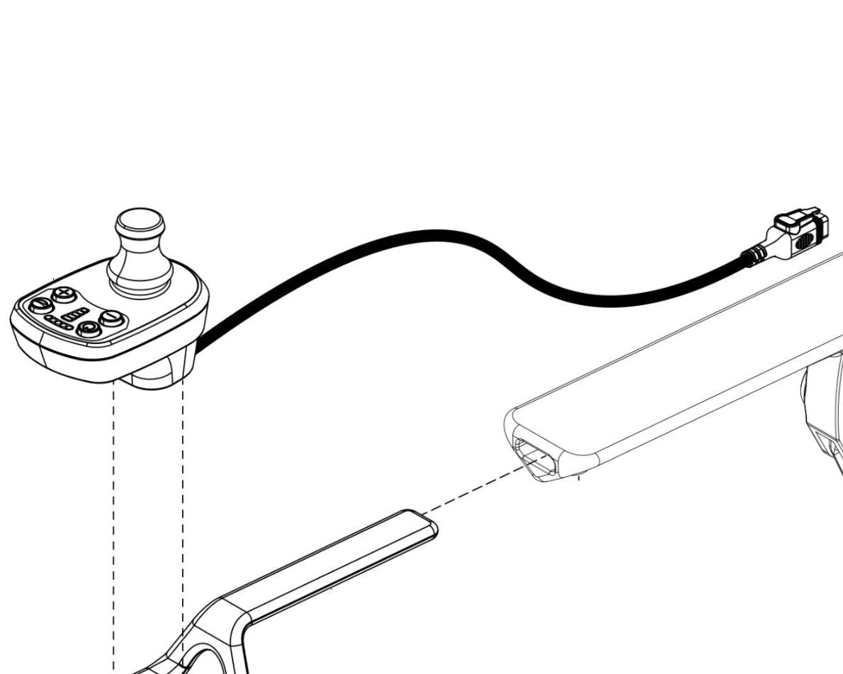 KIT2403851 - Joystick Assembly for the Jazzy Ultra Light