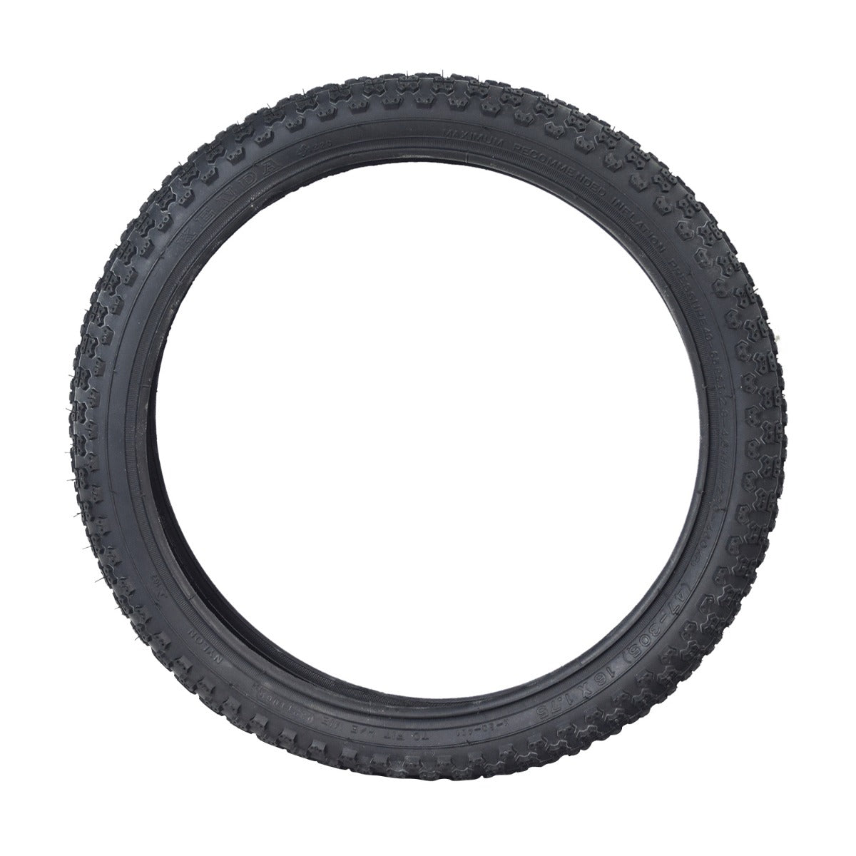 16x1.75 MX3 Bicycle Tire by Sunlite features a small tread pattern, ideal for replacing old bike tires. This popular auto part ensures a smooth ride and fits various rim sizes.