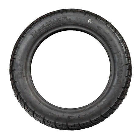 Kenda 2.50-10 Scooter Tire with K329 Tread, showcasing a durable tread pattern designed for superior traction and handling, suitable for scooter applications and DOT approved for highway use.