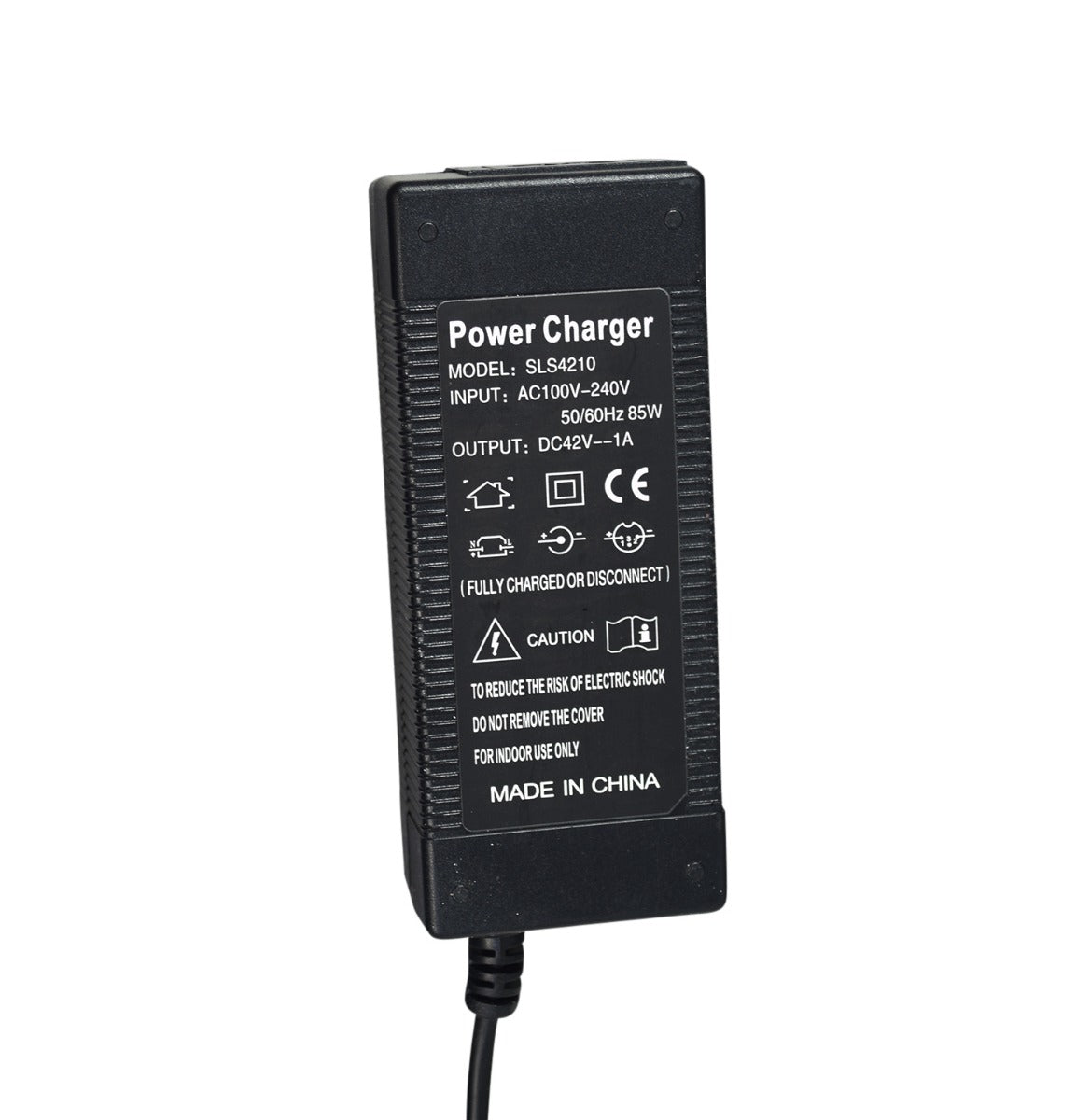 42 Volt 1.0 Amp 8 mm (OD) Coaxial Battery Charger for the Ninebot ES1/ES1L Electric Scooter