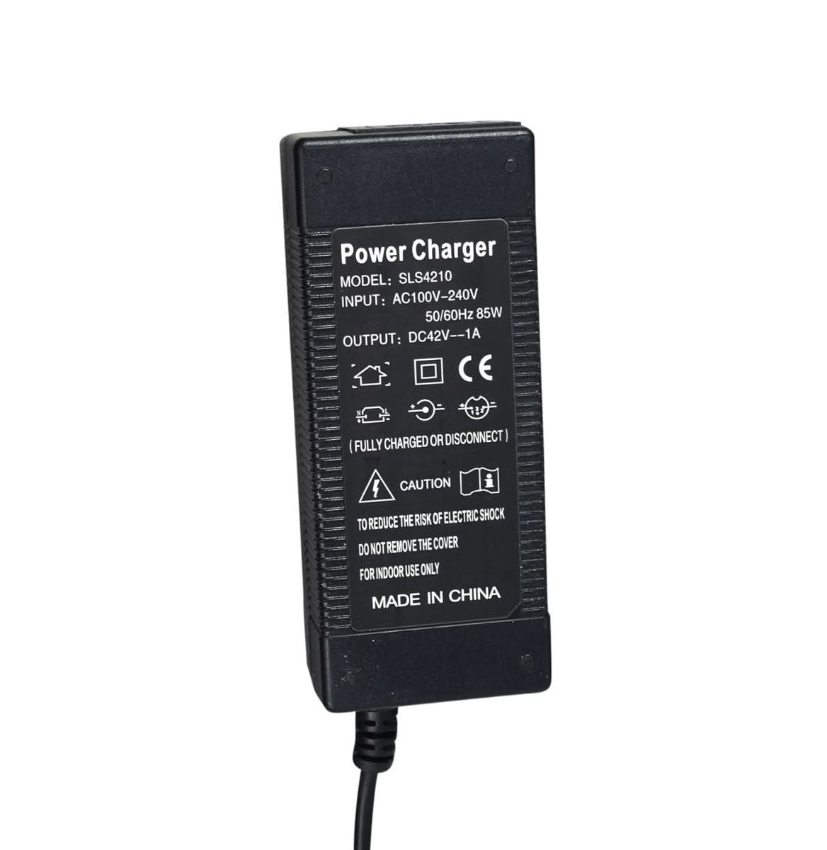 42 Volt 1.0 Amp 8 mm (OD) Coaxial Battery Charger for the Ninebot ES1/ES1L Electric Scooter