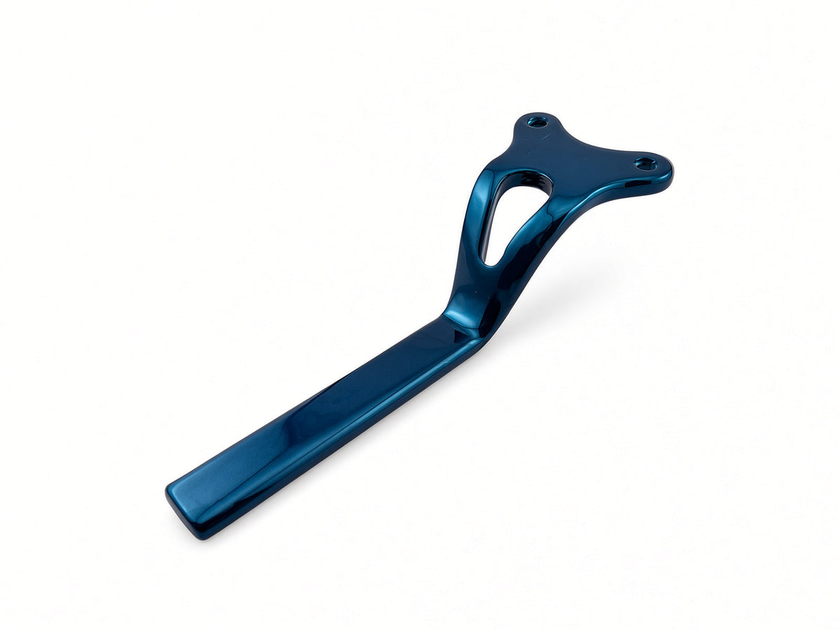 Midnight Sky blue Jazzy Carbon joystick mounting bracket, additional view 1