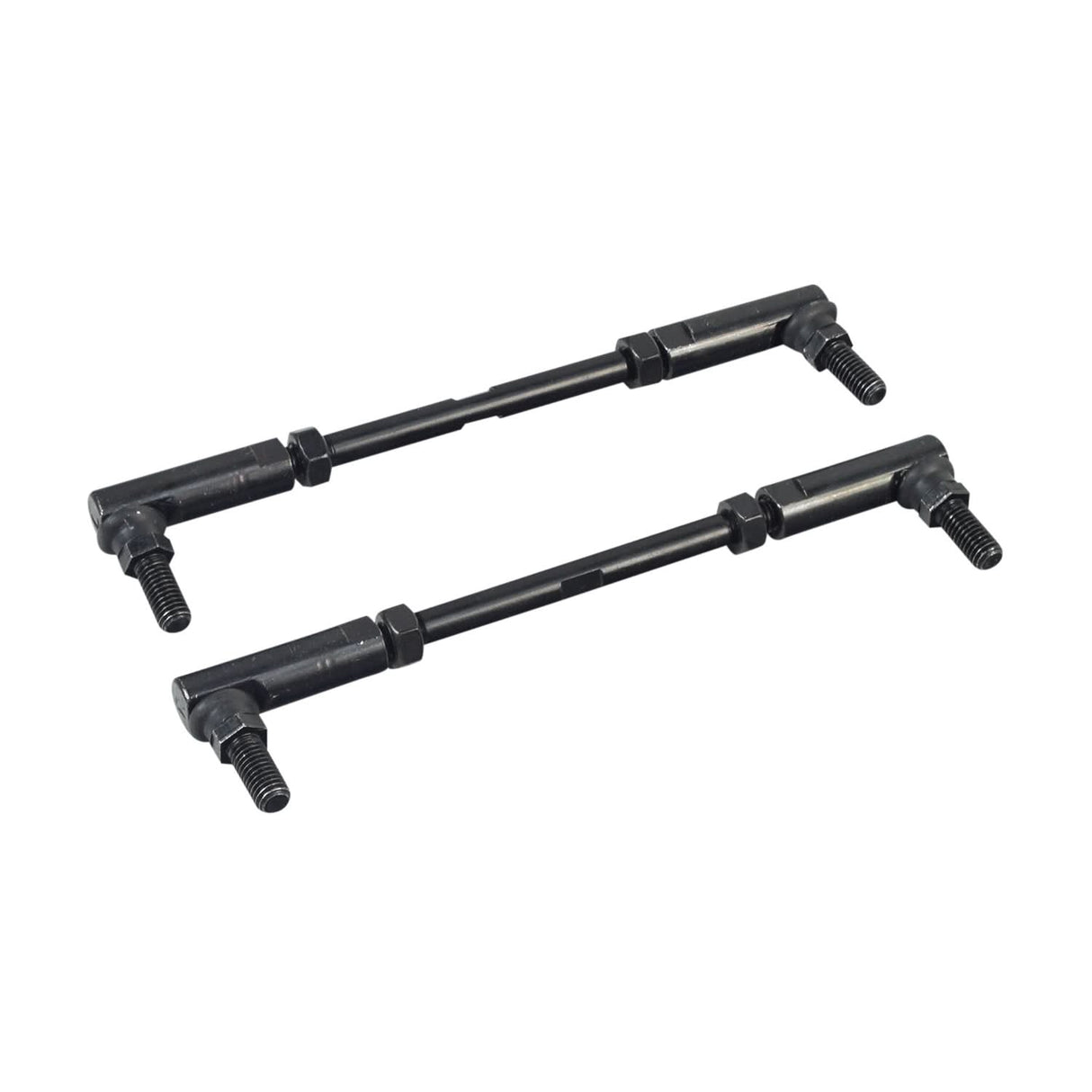Front Axle Assembly for the Pride Victory 10 (SC610/SC710) showing two black metal rods with visible bolts.
