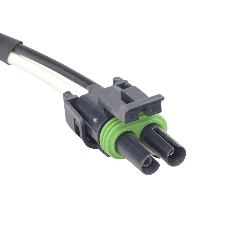 Close-up of the Key Switch Assembly for Pride Silver Star Vehicle Lifts, showing the key switch, harness, and a set of keys.