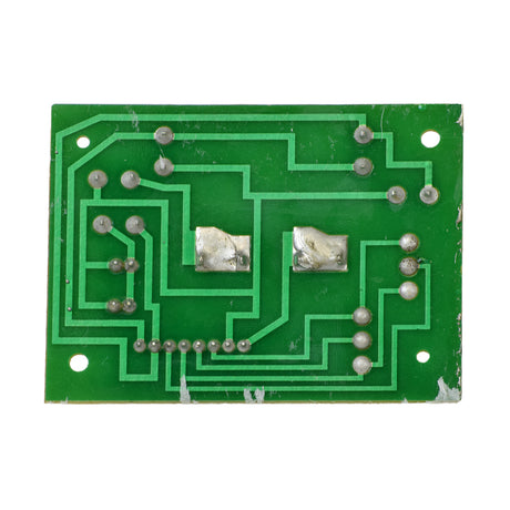 PCB Console Board for the Pride Dart (SC51) and Sonic (SC50, SC52) Scooters featuring a green circuit board with visible silver and gray dots, and intricate silver and green lines.