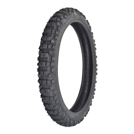 2.50-14 (60/100-14) Trakmaster II Dirt Bike Tire with K760 Tread featuring deep tread pattern and robust sidewall construction for enhanced cornering and racing performance.