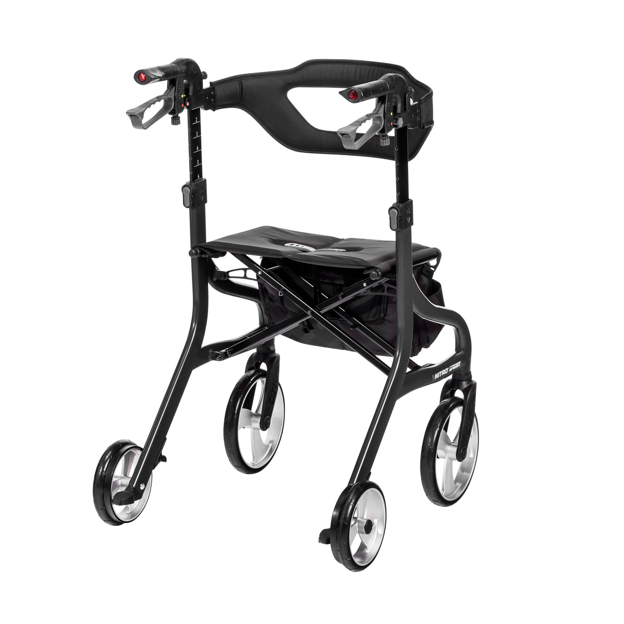 Nitro Sprint Rollator Rolling Walker, Tall