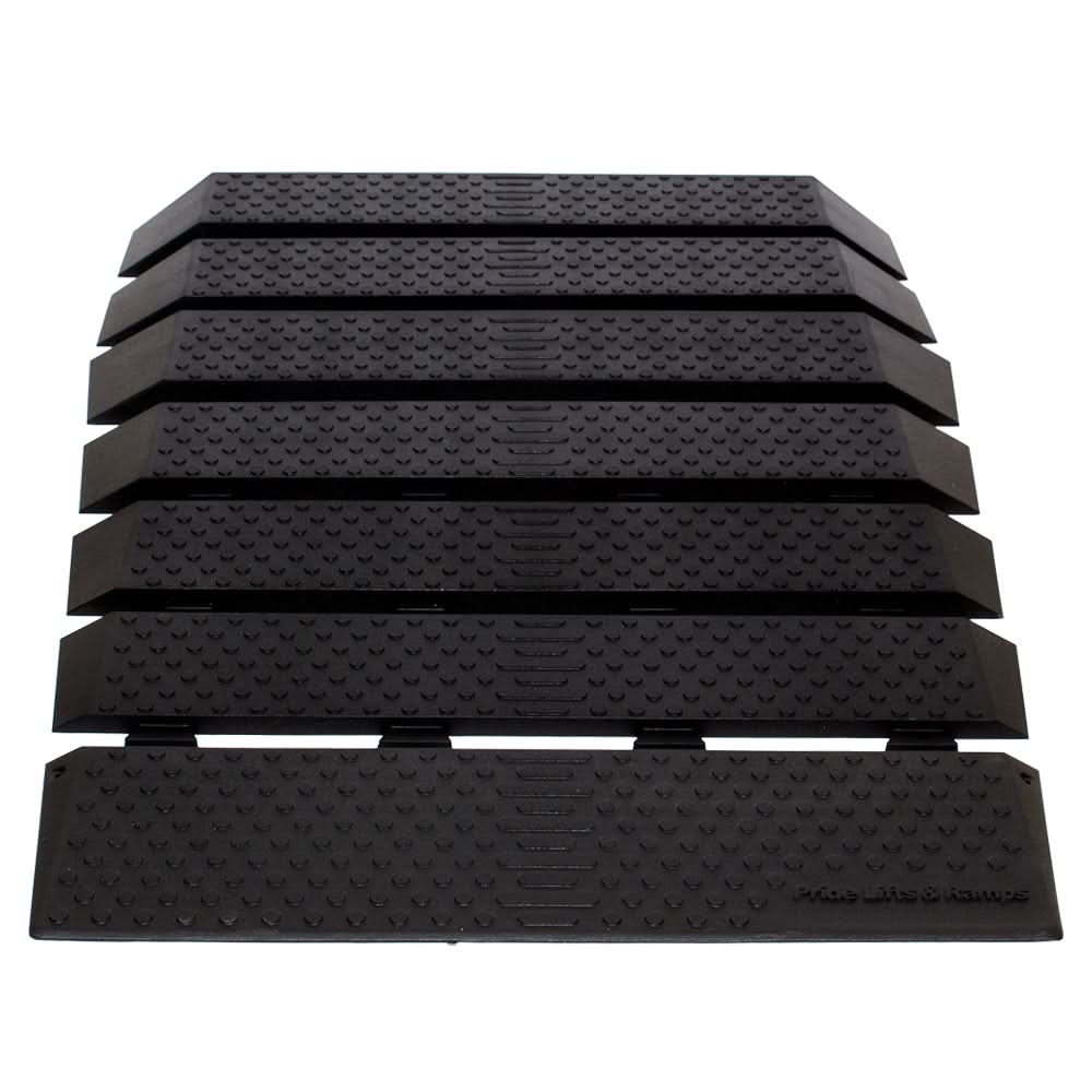 1" - 4" Full Length Rubber Threshold Ramp Kit (RAMPRBKIT 4R)