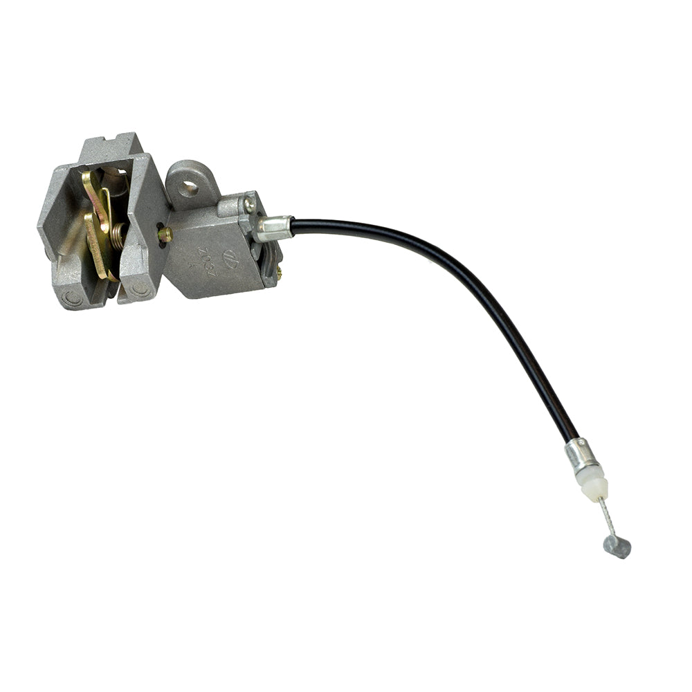 50cc, 125cc, and 150cc Scooter Ignition Module (Key Switch) Complete Assembly with Keys and 4 Pin Connector (Blemished), featuring a close-up of a metal ignition device with a wire.