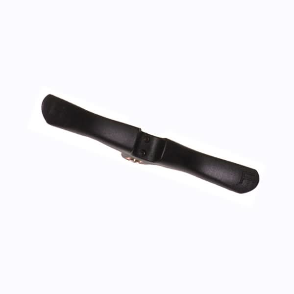 Throttle Lever for the Golden Technologies Buzzaround (GB101) mobility scooter, showing a close-up of the black wig-wag paddle handle used to control forward and reverse movement.