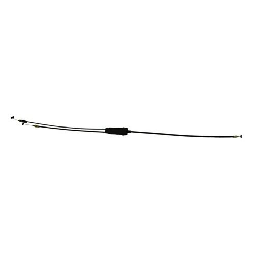 Throttle Cable for 700cc and 800cc Polaris Snowmobiles (2003-2005), shown as a black cable.