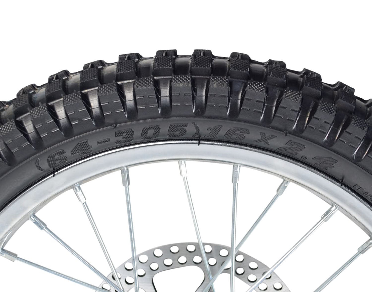 Complete Front Wheel Assembly for the Razor SX500 McGrath Dirt Rocket
