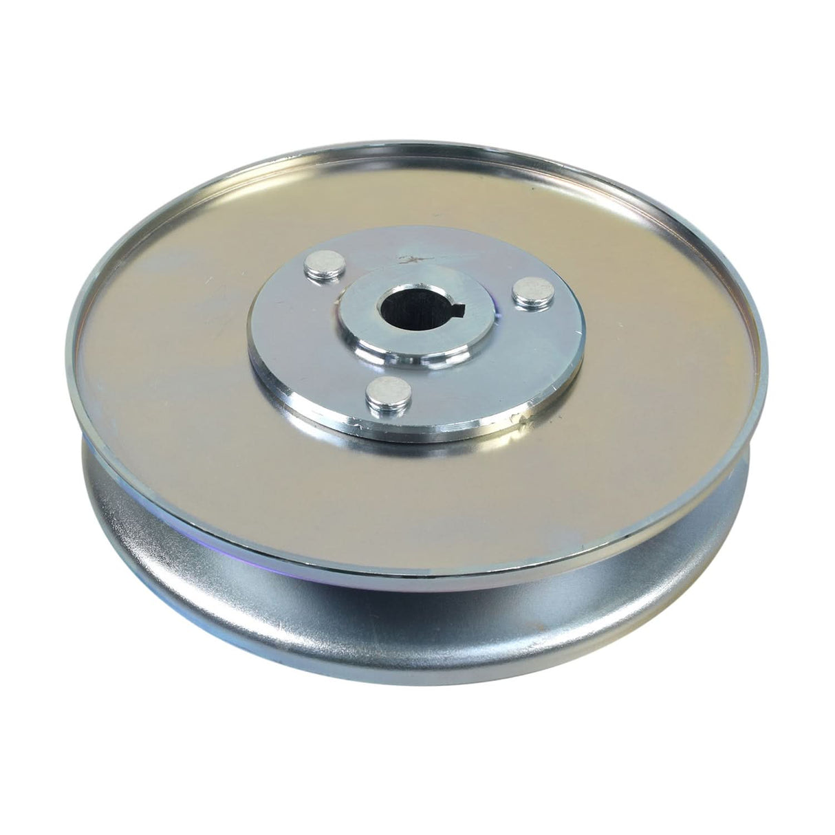 5/8 Shaft Series 30 Torque Converter Driven Clutch for the Monster Moto / Mega Moto Classic 212cc (MM-B212) Mini Bike, featuring a close-up of the metal rear pulley with a central hole.