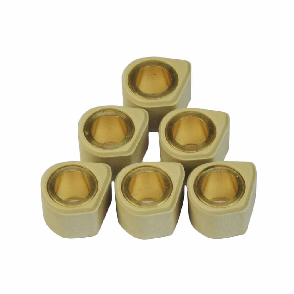 Citomerx Variomatic Weights Rollers Set – 17x12 Mm, 6.3g – For Scooter CVT – 6 Pieces, 2-Year Warranty (6617063)