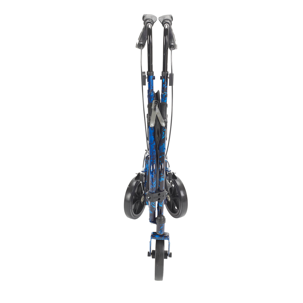 3 Wheel Rollator Rolling Walker with Basket Tray and Pouch