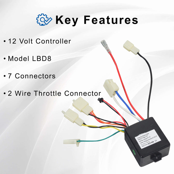 12 Volt LBD8 Controller for the Avigo Extreme Scooter