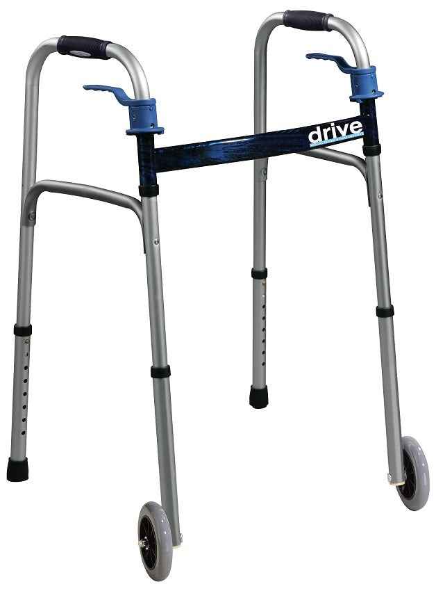 Drive Medical Deluxe, Trigger Release Folding Walker with 5" Wheels (10226-4) Parts