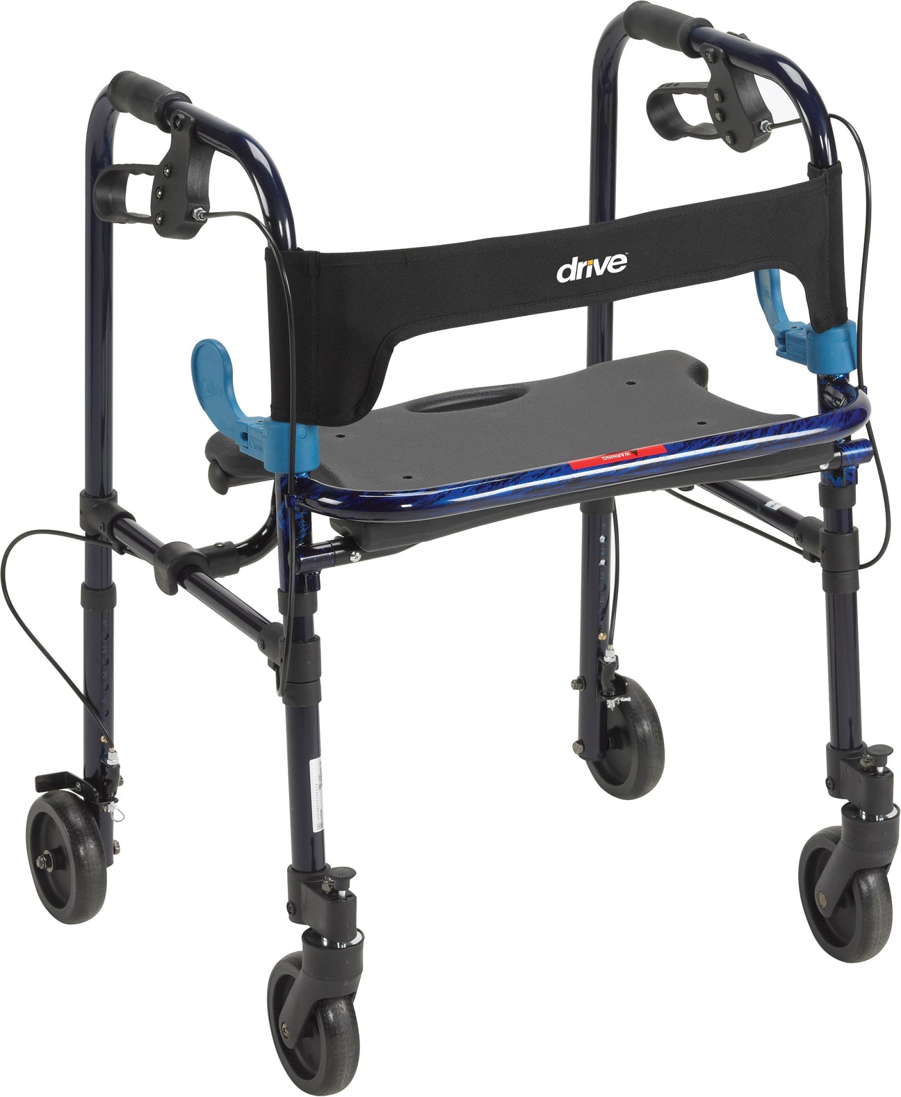 Drive Medical Clever-Lite Adult Walker with 5" Casters (10230)