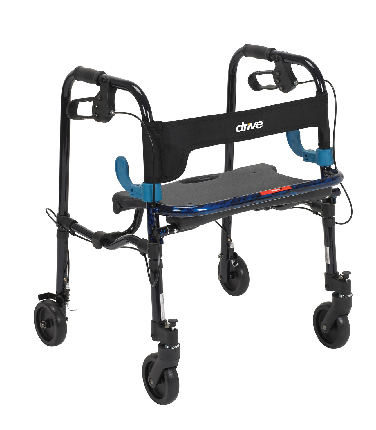 Drive Medical Clever-Lite Junior Walker with 5" Casters (10230J)