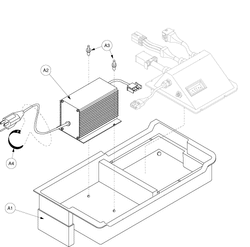 Pride Celebrity XL Heavy Duty 4-Wheel (SC445) - Utility Tray Assembly - Xlc-16179 - Prior