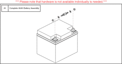 Pride Celebrity XL Heavy Duty 4-Wheel (SC4450DX) - Batteries - 40 Amp