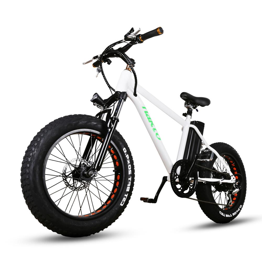 NAKTO Mini Cruiser 20" Fat Tire Electric Bicycle