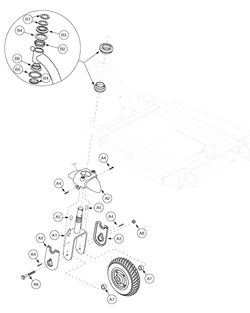 Pride Dart (SC51) - Frame Assemblies - Fork