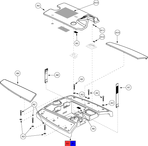 Pride Dart (SC51) - Shroud Assemblies - Front