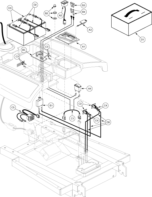 Pride Dart (SC51) - Main Electronics