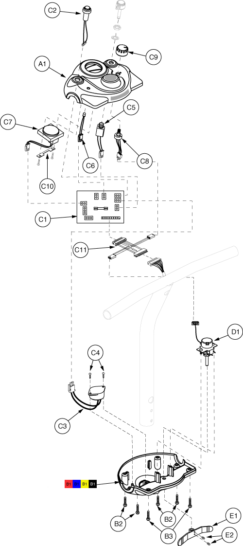 Pride Dart (SC51) - Throttle Pot - Serial Number Ending In 030