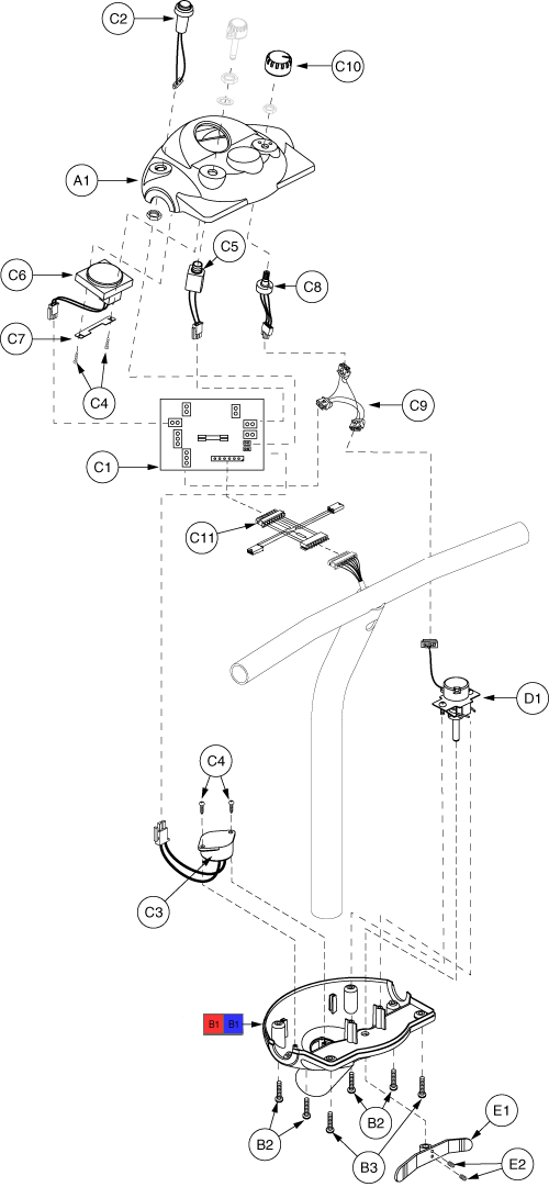 Pride Dash (SC41) - Throttle Pot