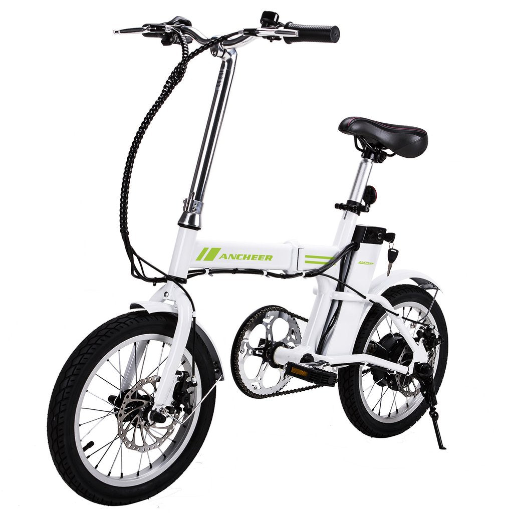 ANCHEER 16" 250W Folding City Commuter Electric Bike