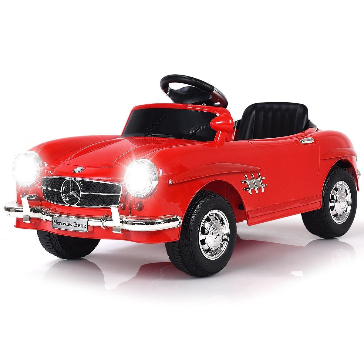 Costway 6V Licensed Mercedes Benz 300SL Kids Ride On Car