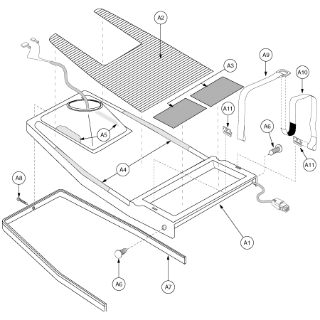 Pride Legend (SC300) - Shroud Assemblies - Front - L-31000 - L-43949