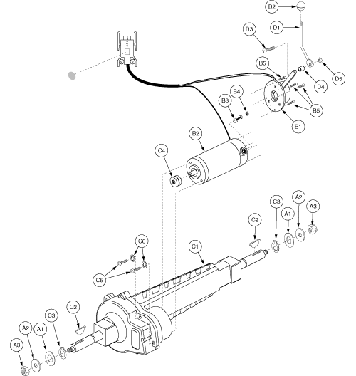 Pride Legend (SC300) - Drive System - L-43950 - Subsequent