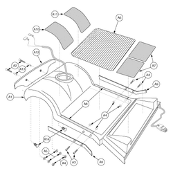 Pride Legend (SC340) - Shroud Assemblies - Front - L-30999 - Prior