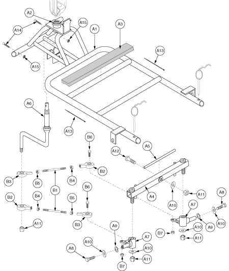 Pride Legend (SC340) - Frame Assemblies - Front - L-31000 - L-43949