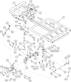 Pride Legend (SC340) - Frame Assemblies - Front - L-43950 - Subsequent