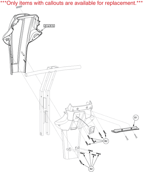 Pride Legend (SC3400) - Shroud - Tiller - S5511105001c30 - Prior