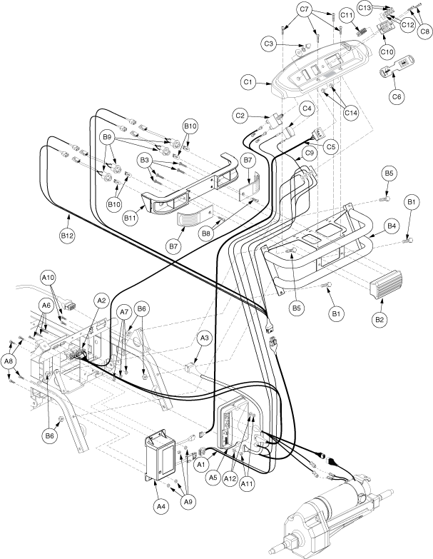 Pride Legend (SC3400) - Controller Pod - S5511105001c30 - Prior