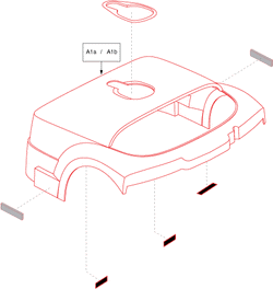 Pride Maxima (SC940) - Shroud Assemblies - Rear