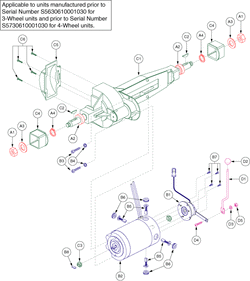 Pride Maxima (SC940) - Drive Assembly - S5730610001030 - Prior