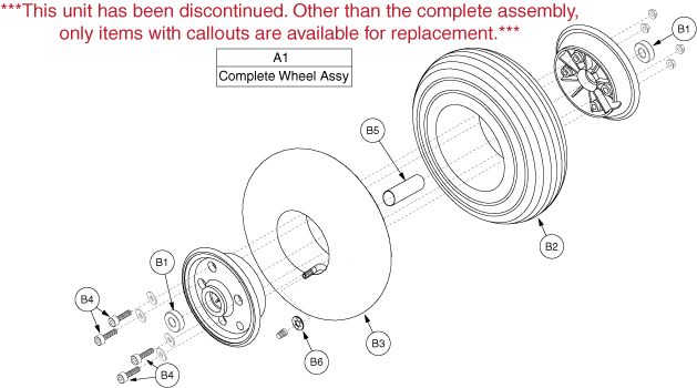 Pride Rally (SC151) - Wheel Front - Pneumatic