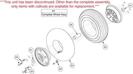 Pride Rally (SC151) - Wheel Front - Pneumatic