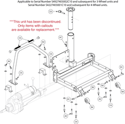 Pride Rally (SC151) - Rear Frame - S4927403002c10 - Subsequent