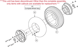 Pride Rally (SC155) - Wheel Front - Pneumatic