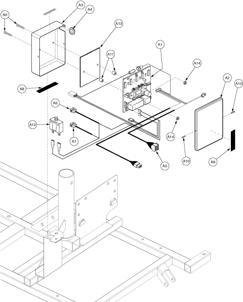 Pride Rally Shopper (SC151SHP) - Controller