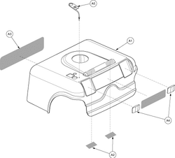 Pride Rally Shopper (SC151SHP) - Shroud Assemblies - Rear