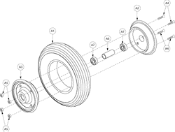 Pride Revo (SC60) - Wheel Front